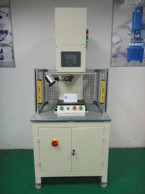 Precision Steel Servo Press Machine With PLC Control System 0-100mm/s Speed And 300kg Load Capacity